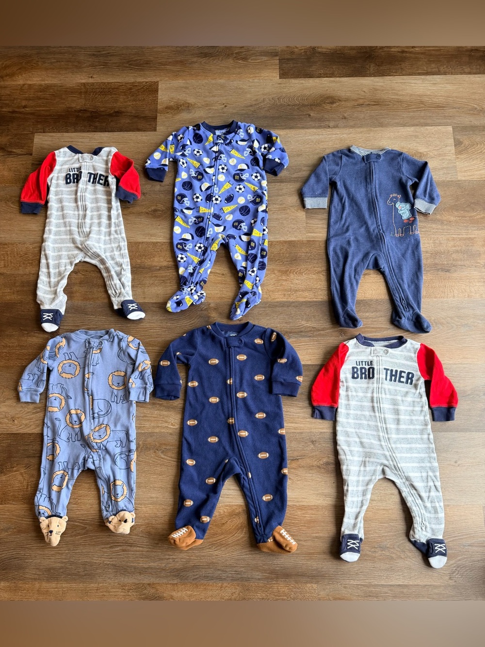 CARTER’S | Sleeper Bundle | Baby Pajamas | Fleece Footed PJs